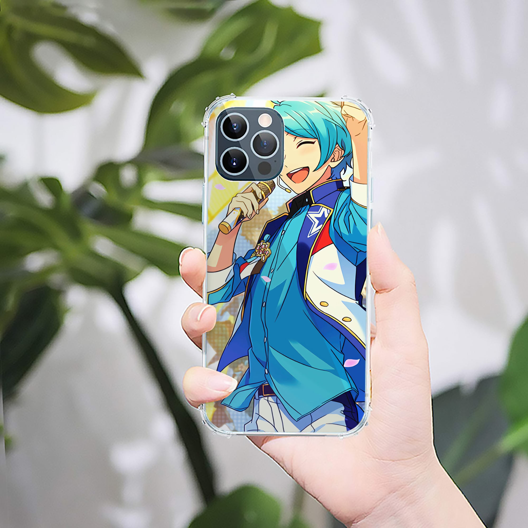 （画像用） あんさんぶるスターズ! Ensemble Stars 【iPhone 12シリーズ対応】透明スマホケース（クリアソフトケース）